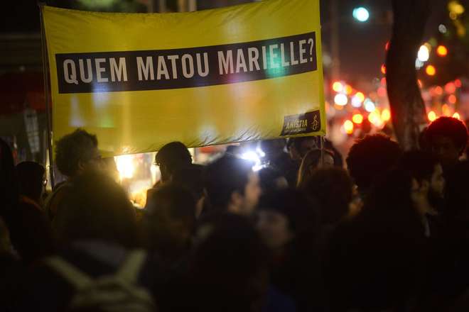 Marielle e Anderson foram assassinados no dia 14 de março - FERNANDO FRAZÃO/AGÊNCIA BRASIL