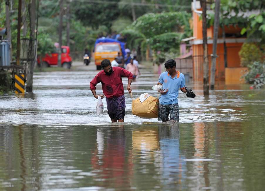 índia-enchente-inundação