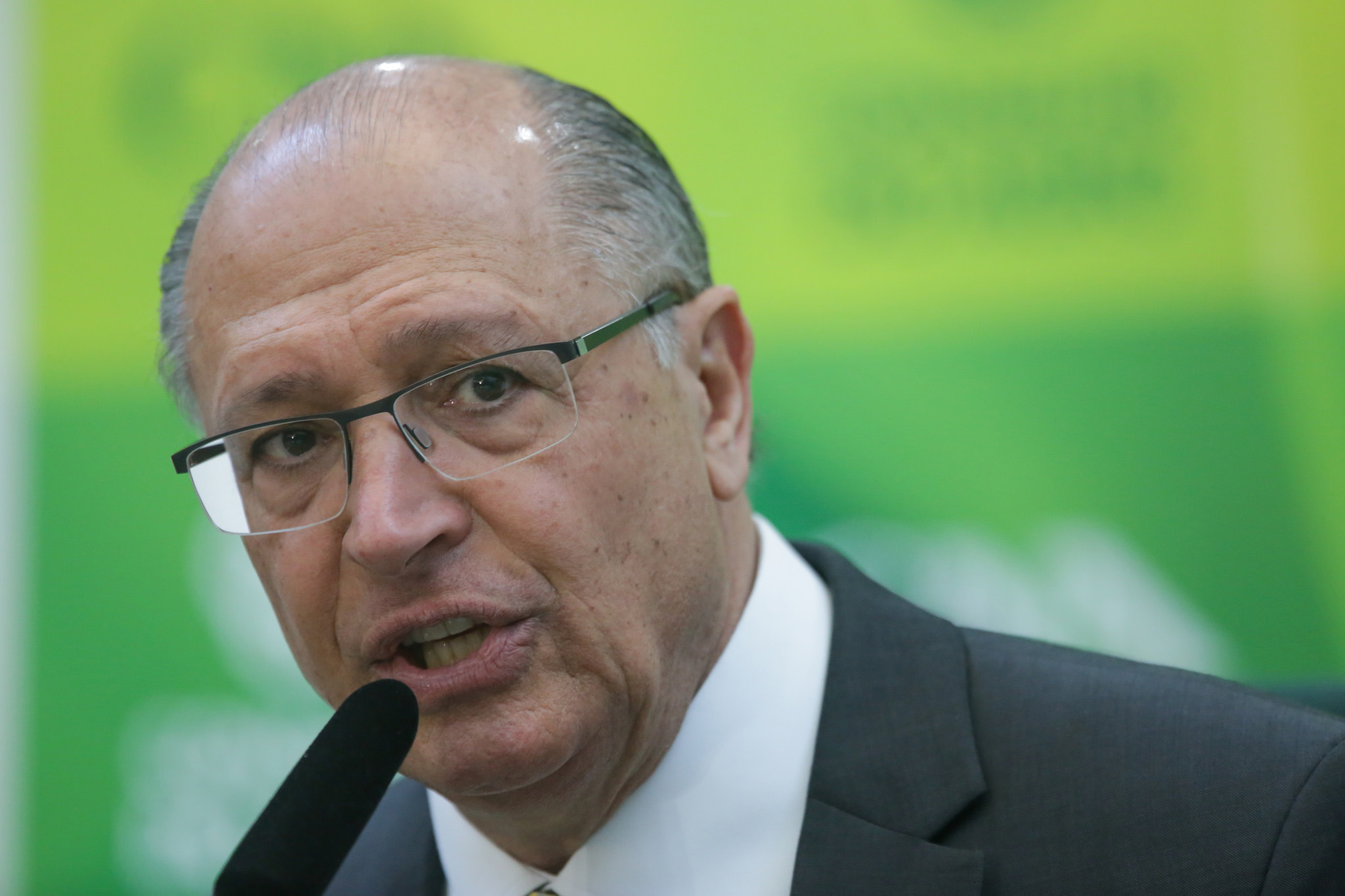 Alckmin durante evento de campanha. Foto: Tony Oliveira