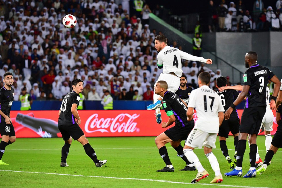 Real Madrid é o campeão do Mundial de Clubes 2018 da Fifa. Crédito da Foto: Giuseppe Cacace / AFP 