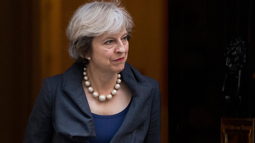 Thereza May, primeira-ministra britânica. Crédito da Foto: AFP / Justin Tallis