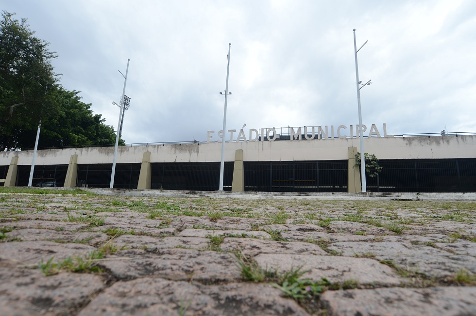 Com capacidade para 12.525 pessoas, o CIC é a casa do São Bento no Paulistão e Brasileiro Série B. Crédito da Foto: Fábio Rogério