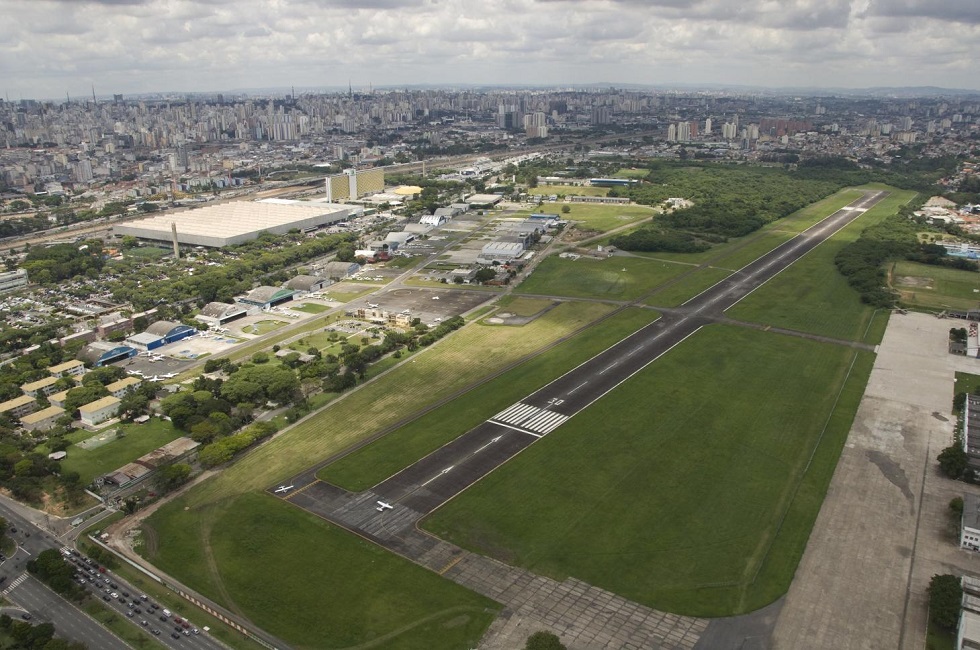 Aeroporto do Campo de Marte, em São Paulo. Crédito da Foto: Divulgação/Infraero