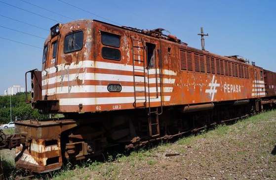 Trem Locomotiva Elétrica