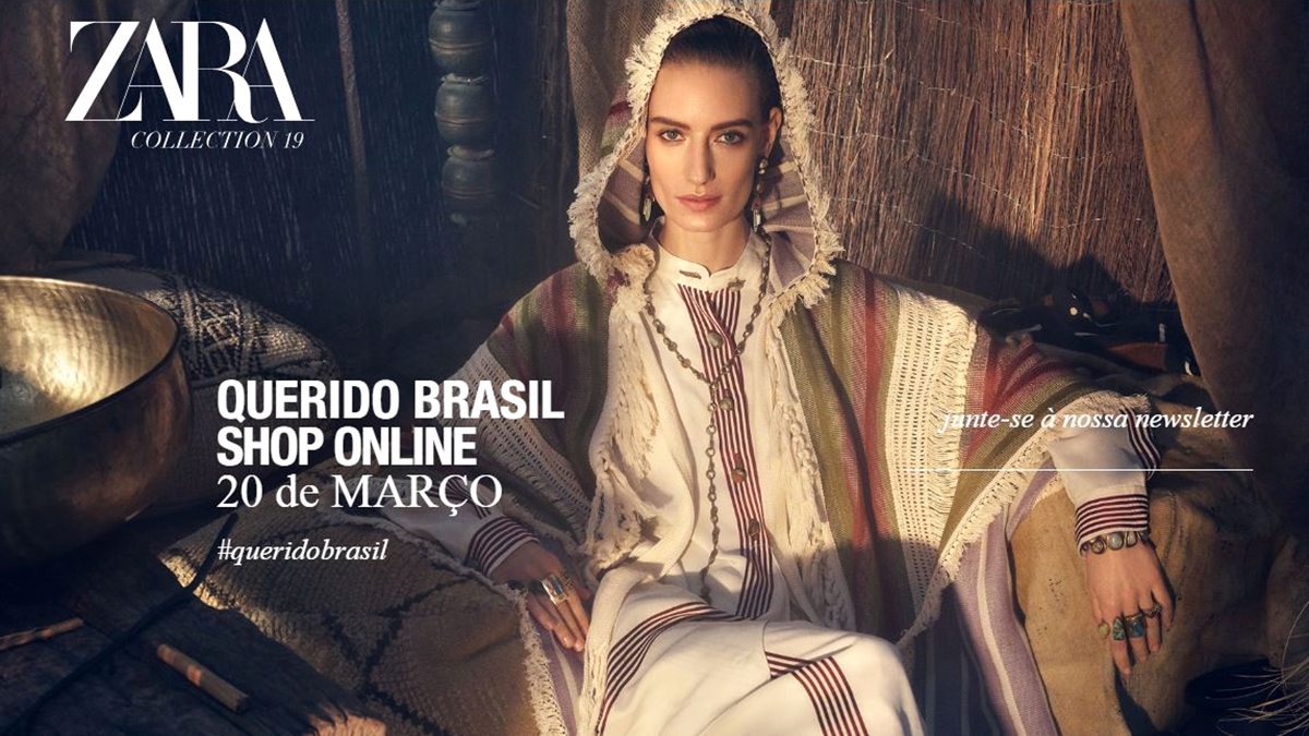Zara lançará sua loja on-line no Brasil