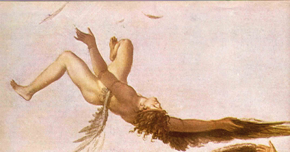 Na mitologia grega, Ícaro levou ao extremo o sonho de voar como os pássaros 