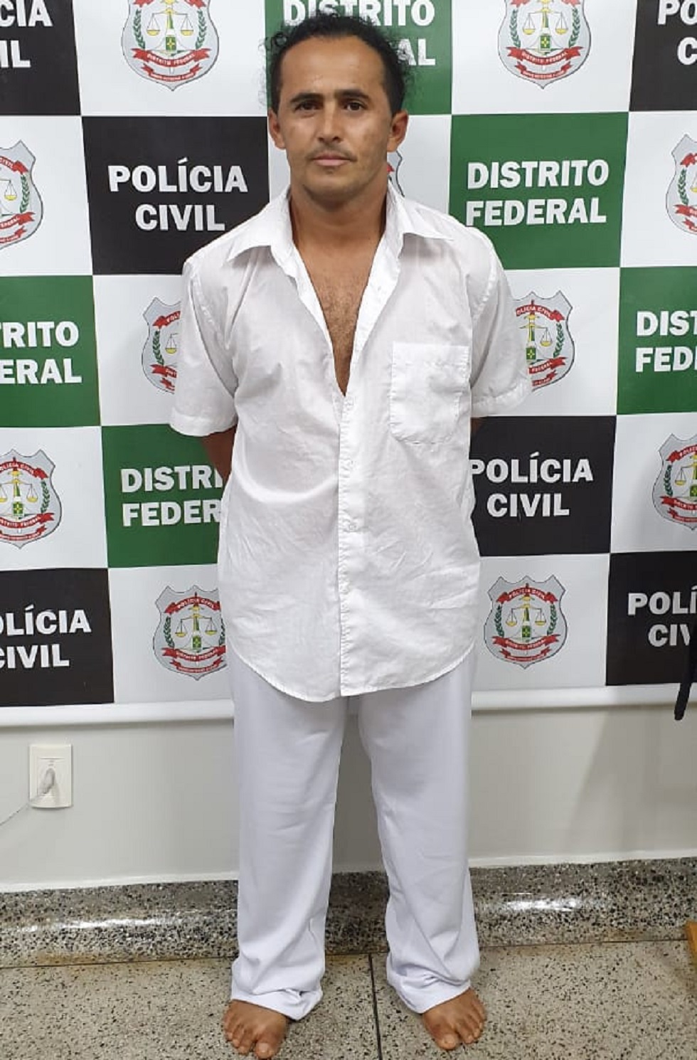 O cozinheiro Marinésio dos Santos Olinto, de 41 anos, pode ser o autor de pelo menos 10 crimes sexuais registrados ao redor de Brasília