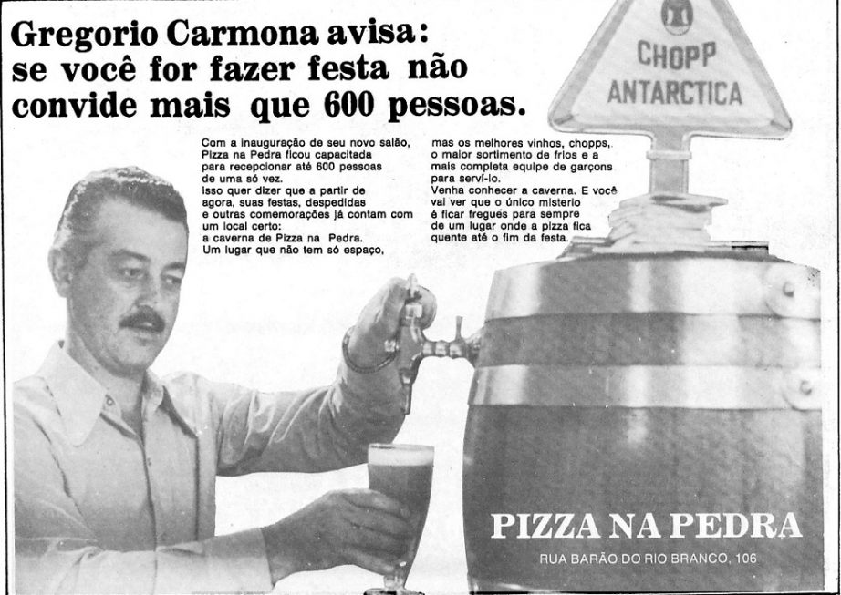 Gregório Carmona, ex-proprietário da Pizza na Pedra, morre em Sorocaba