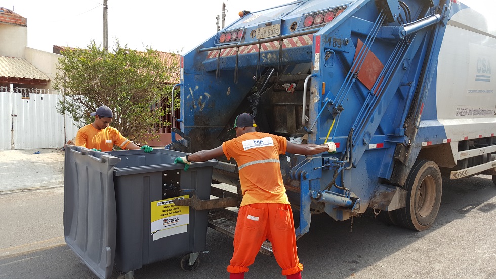 De acordo com o estudo, coleta de lixo atende 100% da área urbana de Sorocaba
