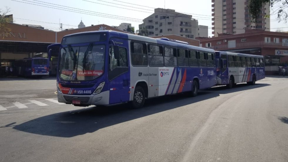 Ônibus urbano de São Roque voltam a circular