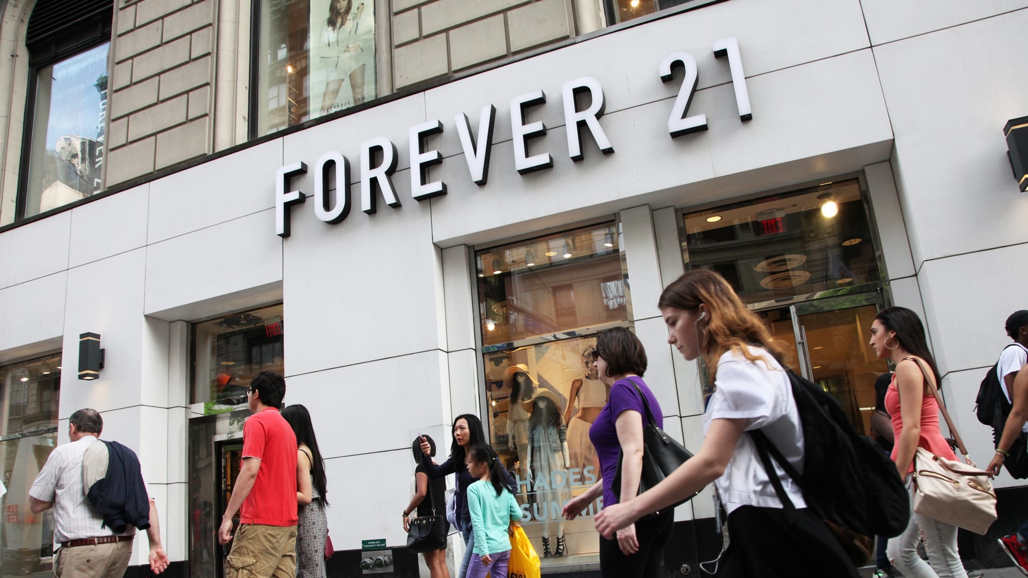 Forever 21 está à beira da falência nos EUA