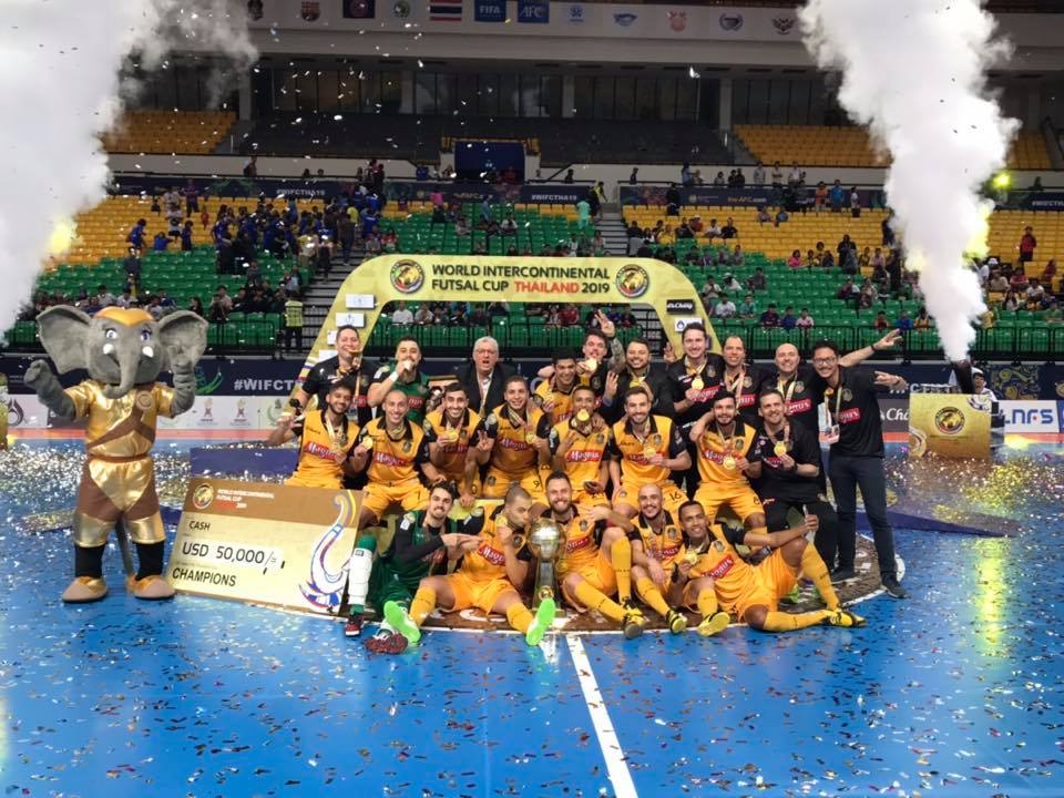 Magnus Futsal vence o Boca e é tricampeão Mundial de Clubes