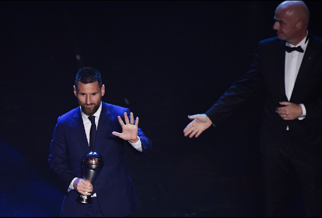 Messi é eleito o melhor jogador do mundo