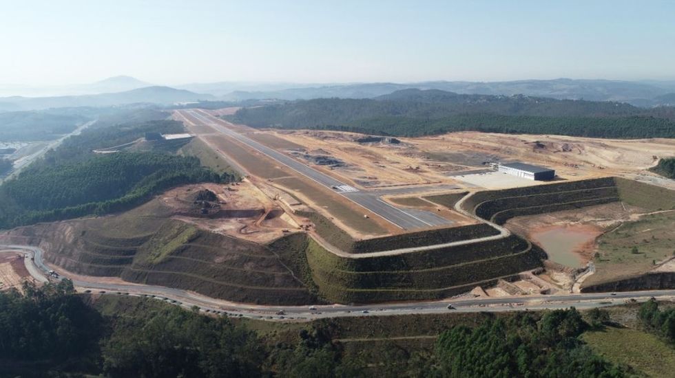 Obras do Aeroporto Catarina encontram-se em fase final
