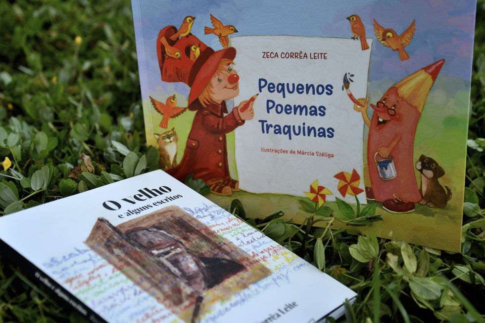 Zeca Corrêa Leite lança livros