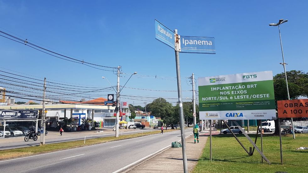 Obras do Corredor Ipanema do BRT começam amanhã