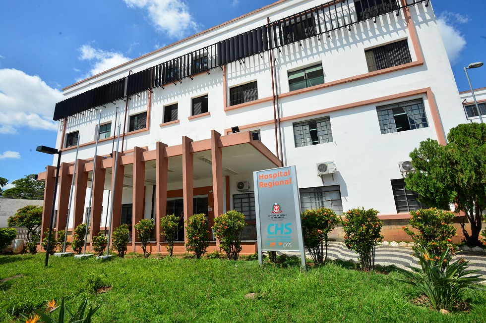 entrada do hospital regional de Sorocaba