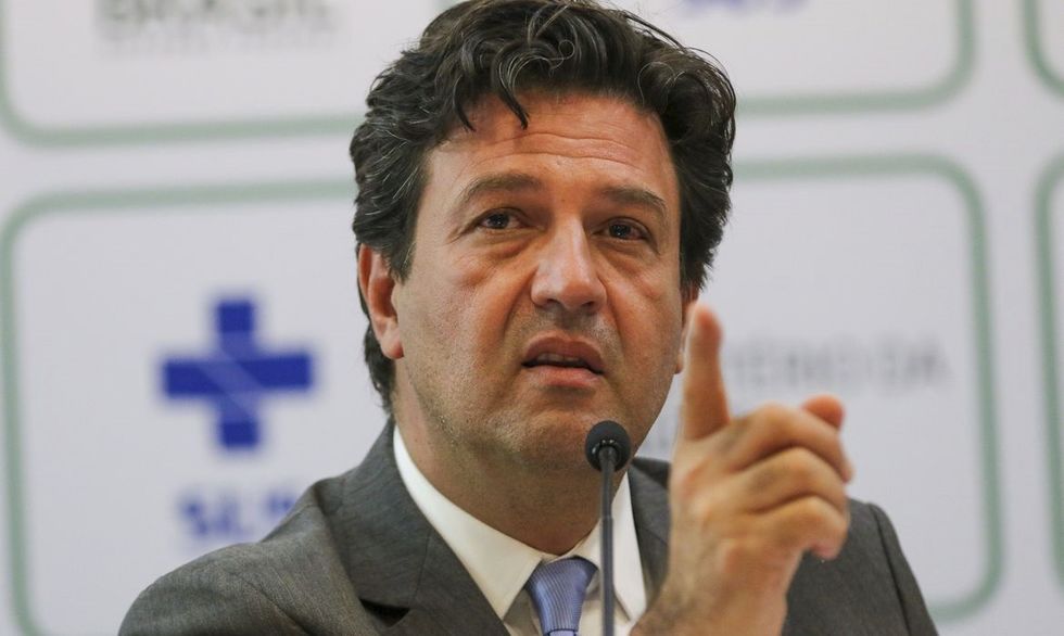 Ex-ministro da Saúde, Luiz Henrique Mandetta 
