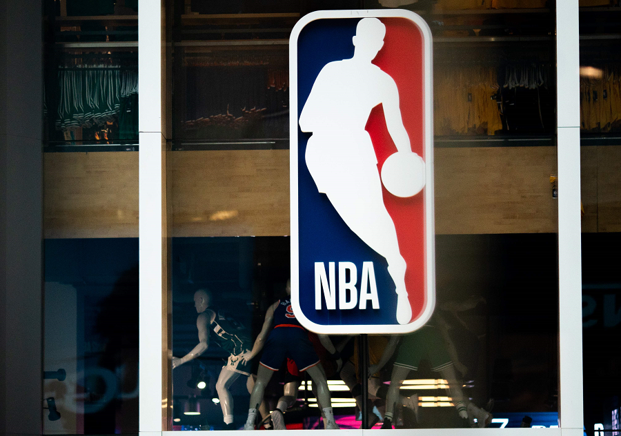 Logo da liga norte americana de basquete (11/03/2020).