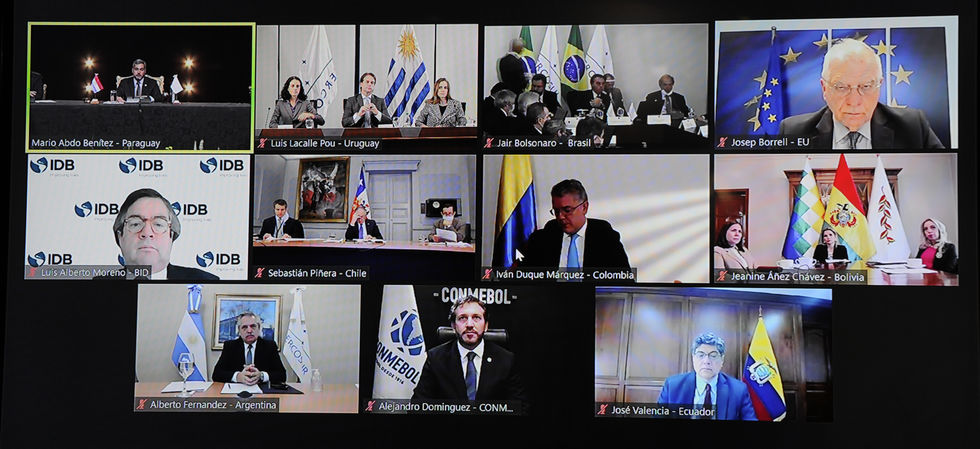 Mercosul debate ações contra a pandemia