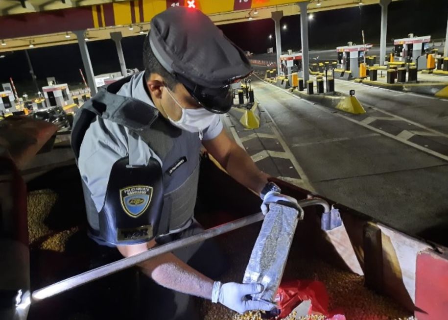 Polícia Rodoviária apreende 8,2 toneladas de maconha
