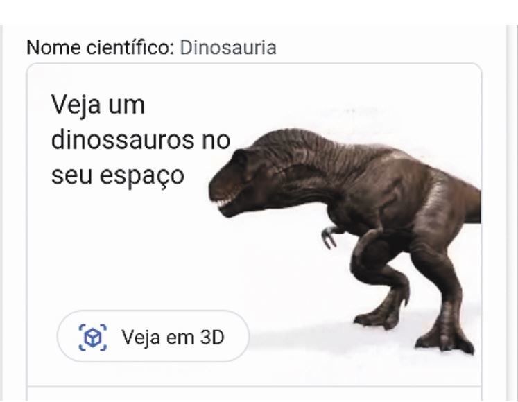 Um dinossauro na sua casa