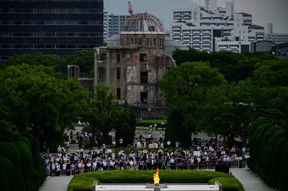 Japão recorda 75 anos da primeira bomba atômica em Hiroshima