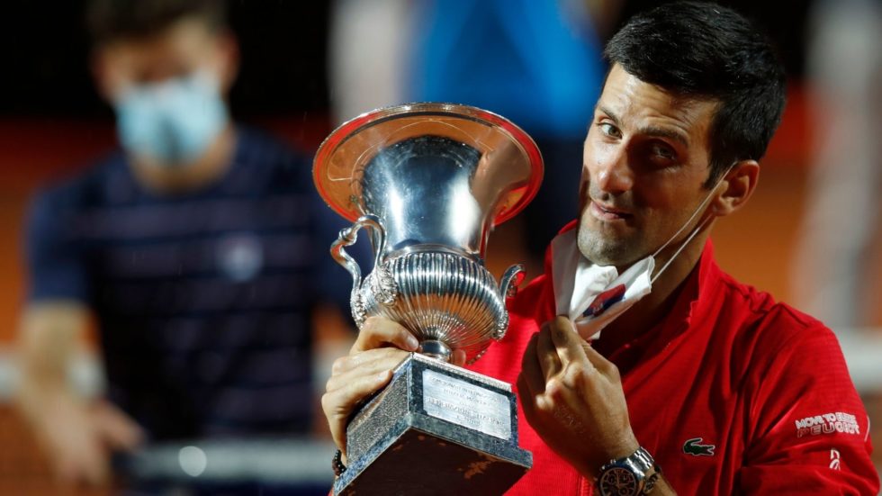 Djokovic é penta em Roma e passa Nadal em títulos de Masters 1000