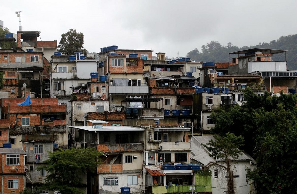 Vista geral da favela Morro Azul, na zona sul do Rio de Janeiro. Crédito da foto: Tânia Rêgo/Agência Brasil (17/12/2020)