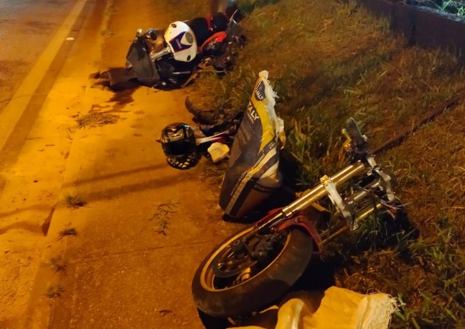 Acidente na Raposo Tavares, em Sorocaba, deixa motociclista em estado grave