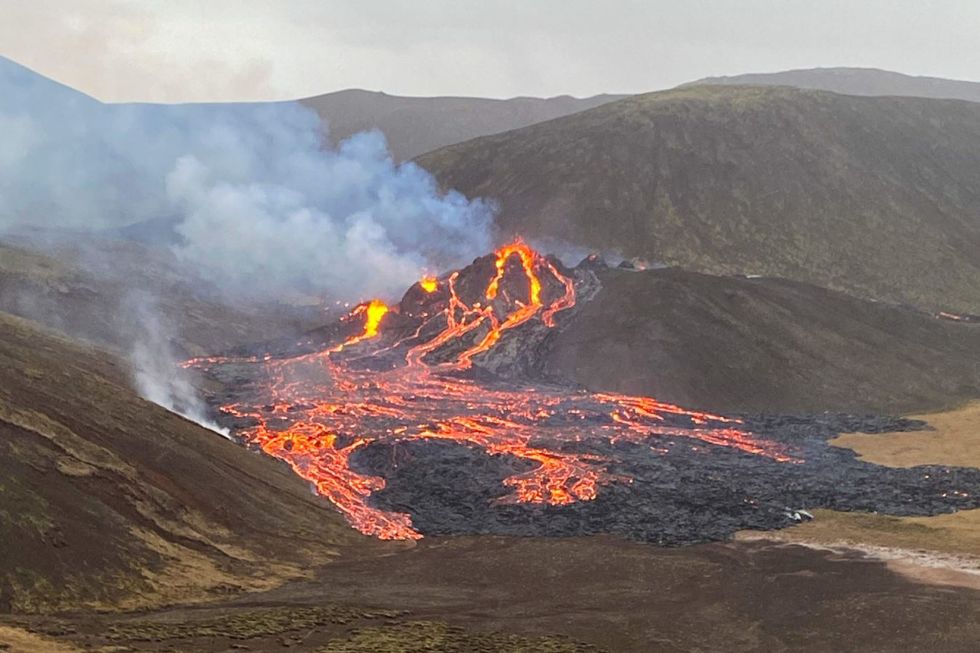 Vulcão na Islândia
